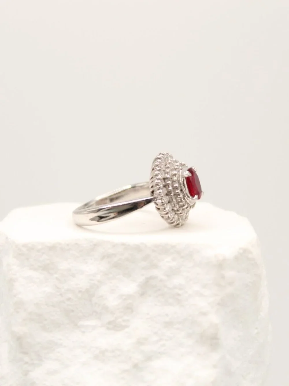 Ruby Majesty Diamond Ring